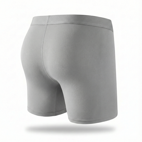 Bamboo Boxer Brief for Men (Single Pair) - Grey