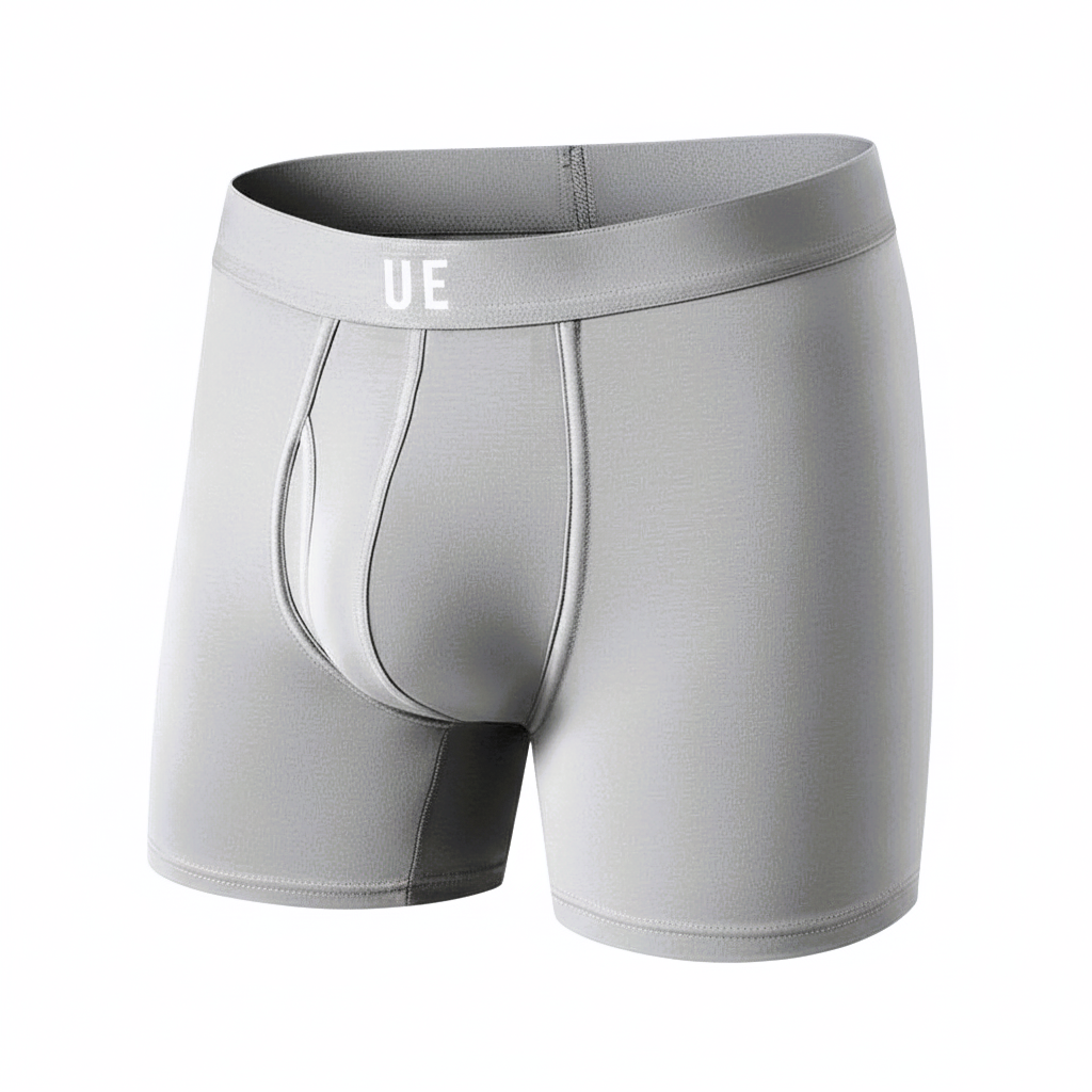 Bamboo Boxer Brief for Men (Single Pair) - Grey